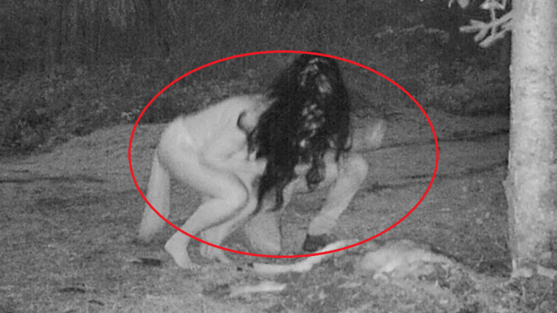 "Голи вещици" пируват с труп в двора на ужасена жена СНИМКИ