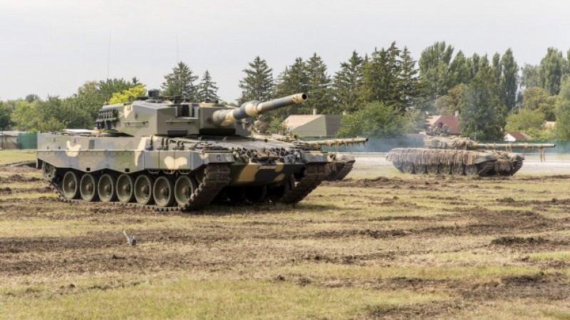 Киев получава още 14 танка "Леопард 2"