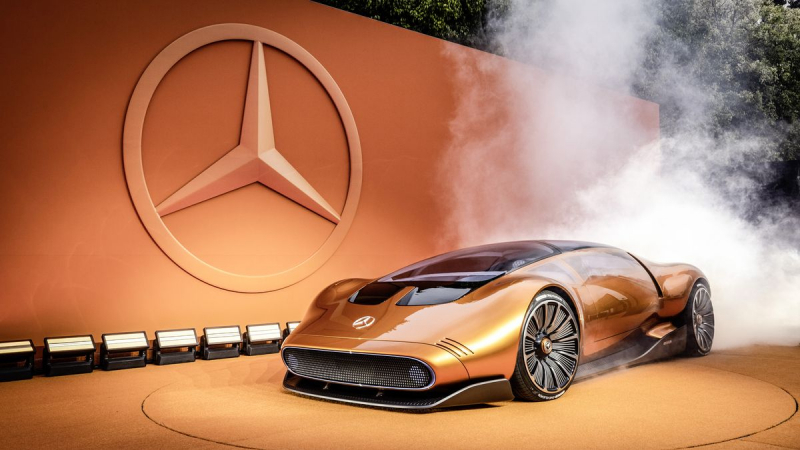 Емблематичен дизайн: Mercedes-Benz изуми всички с Vision One-Eleven ВИДЕО