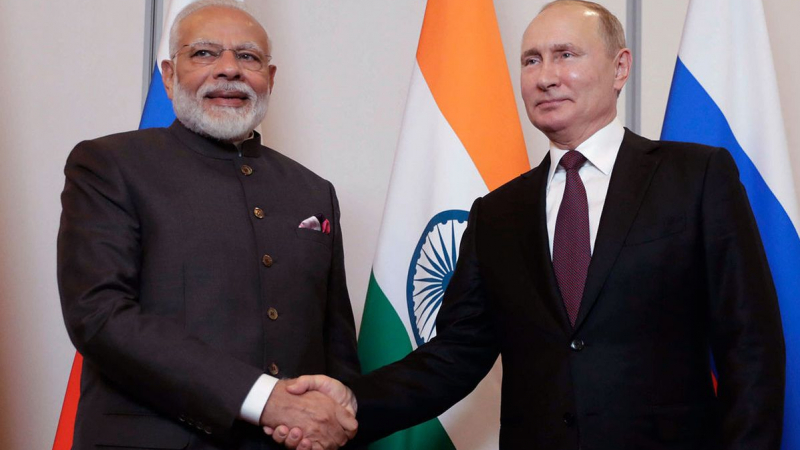 Индийският премиер Моди изрази подкрепата си за Путин срещу метежниците