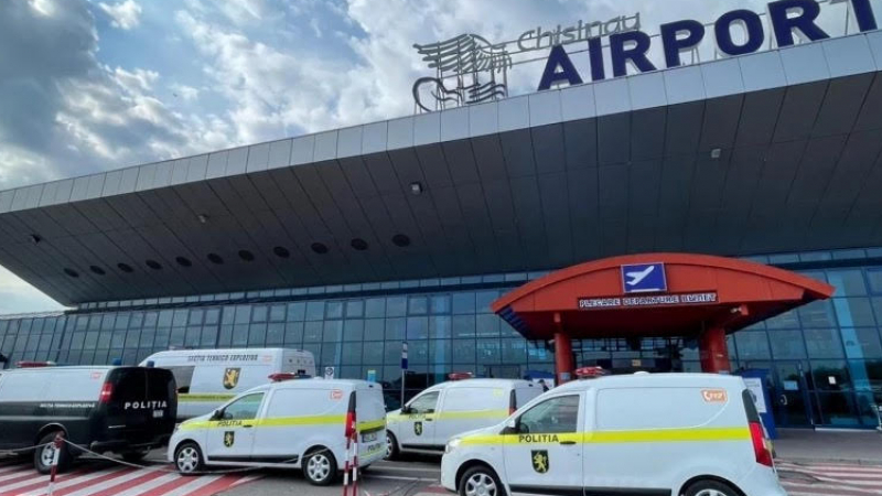 Извънредно: Чужденец уби двама на летището в Кишинев и взе заложници