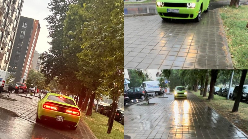 Тарикатче със скъпарско возило втрещи Пловдив с изцепката си СНИМКИ