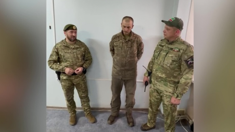 Ексклузивно ВИДЕО от войната: Кадиров показа разпита на пленник