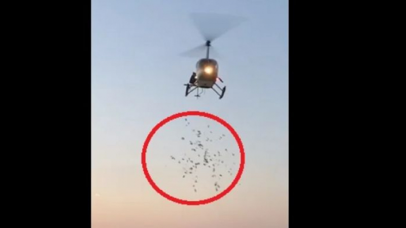 Лъсна цялата истина зад опасния полет с хеликоптер над "Градина" ВИДЕО