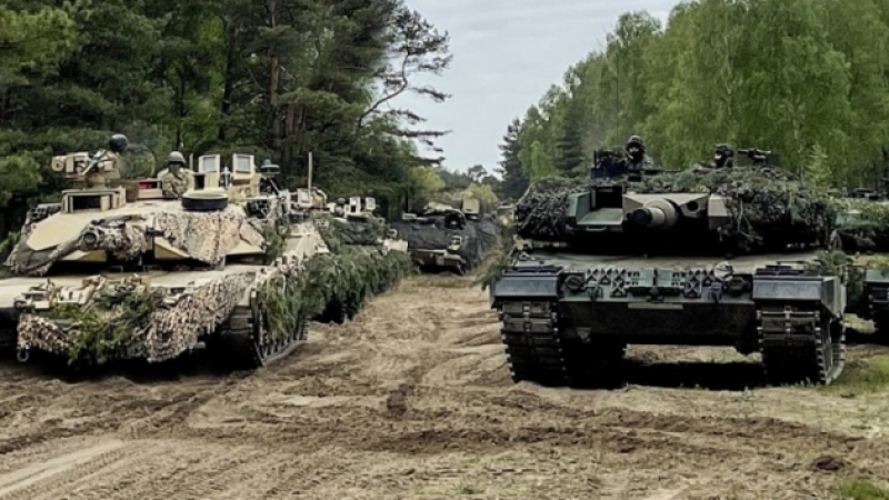 Експерти обясниха защо американските танкове M1 Abrams са още по-уязвими в битка от германския Leopard 2