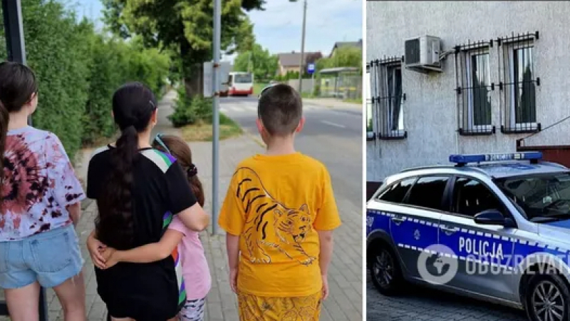 В Полша нападнаха украинка с три деца СНИМКИ