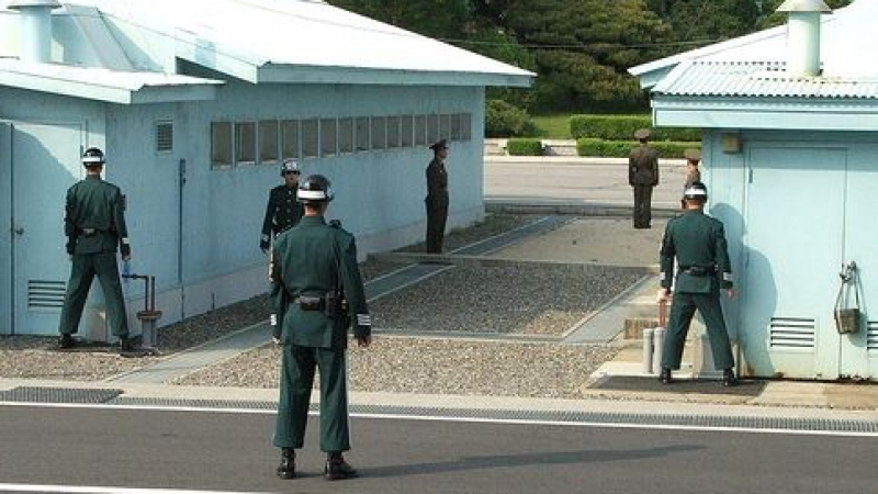 Американец направи немислимото в Демилитаризираната зона между двете Кореи