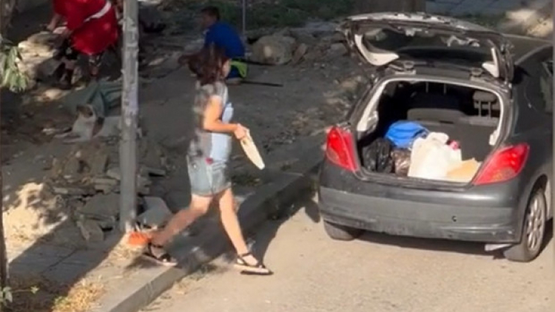 Варненка спря колата си и отвори багажника, а последвалото взриви мрежата СНИМКА