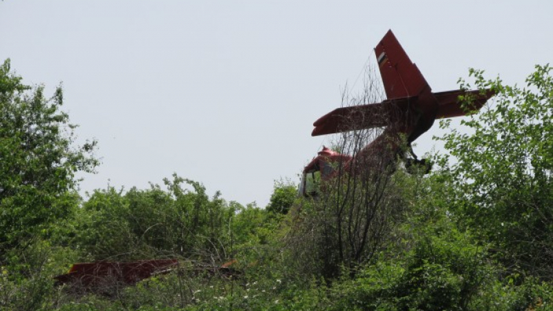 Самолет се разби в района на Раднево, има жертва