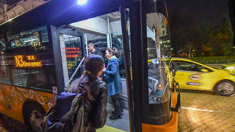 Ключово решение за нощния градски транспорт в София 
