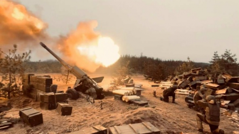 ВИДЕО от войната: „Хиацинт“ на „Смелите“ срещу натовската САУ PzH 2000 в битка край Кременная