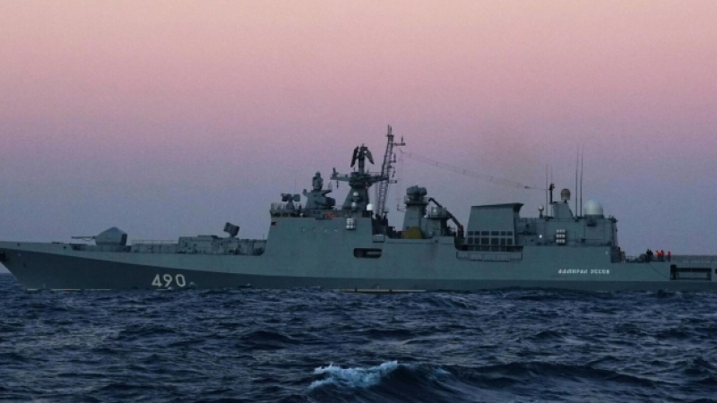 Най-голямата група бойни кораби на руския флот е дислоцирана в Черно море