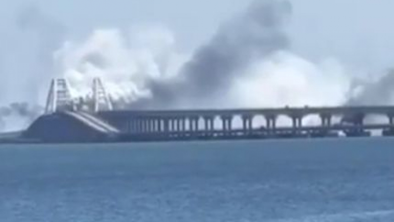 Захарова с тежка закана след последните експлозии на Кримския мост 