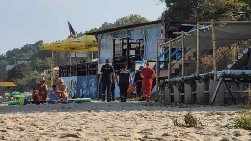 Двойна трагедия на плаж "Фичоза" край Варна