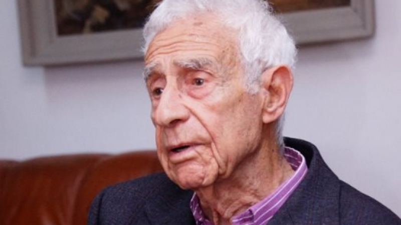 Тъжна вест: На 102-годишна възраст почина писателят Виктор Барух