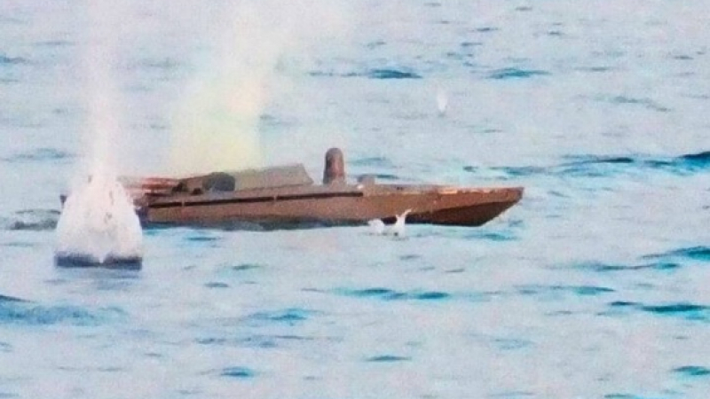 В Украйна се появи подразделение на морски дронове-камикадзе
