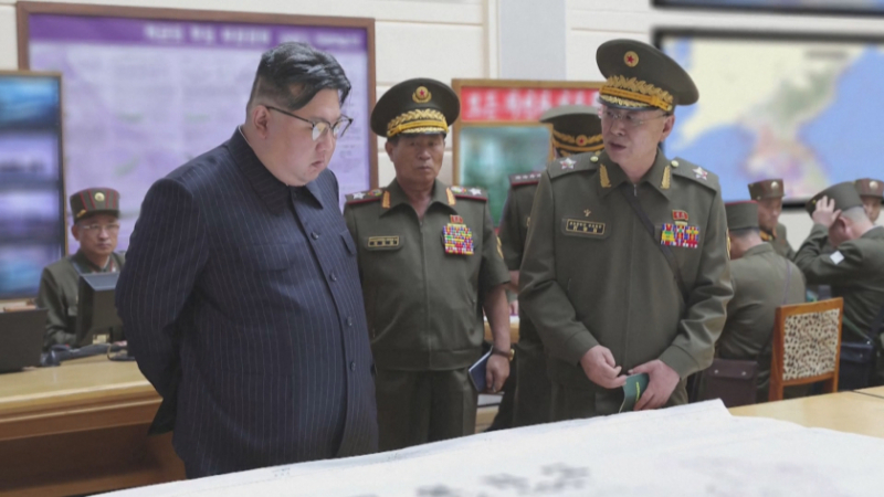 Симулация: Пхенян извърши ядрен удар