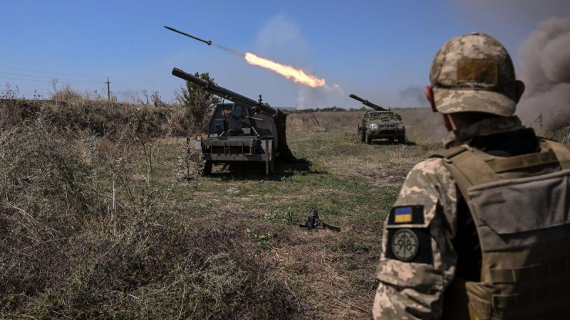 ВИДЕО от войната: Украинските защитници на левия бряг унищожиха вражеска гаубица