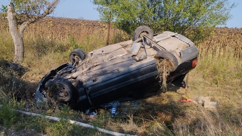 Зверска челна катастрофа с румънска кола в Монтанско взе жертва СНИМКА
