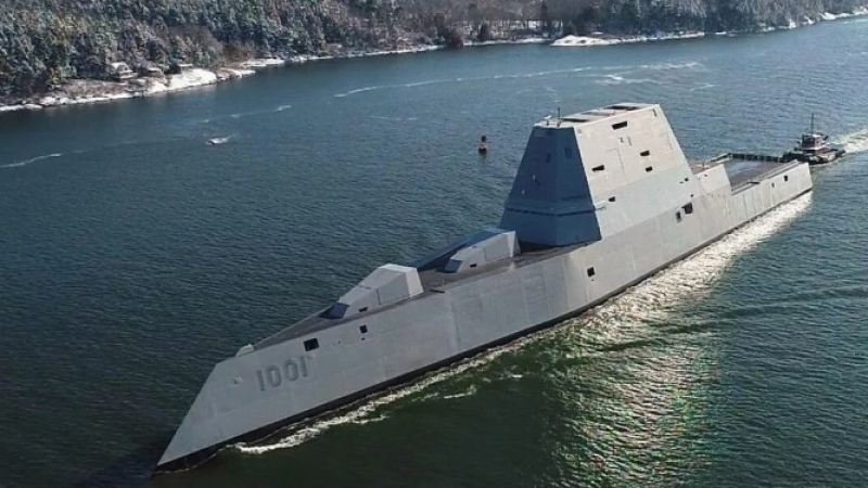 Хиперзвуково чудо: Разрушителят USS Zumwalt ще получи нови оръжия