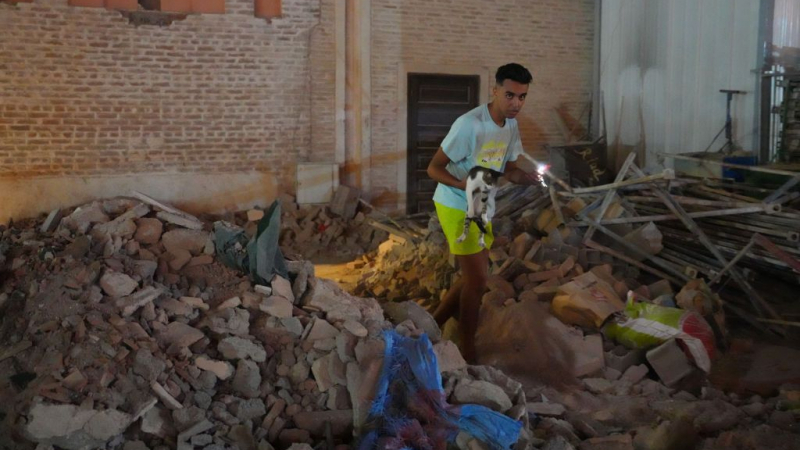 Кошмарно ВИДЕО: Земетресението в Мароко прекъсна сватба