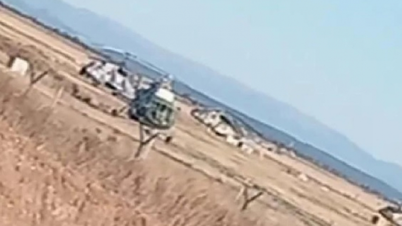 ВИДЕО от войната: Партизани откриха секретна руска хеликоптерна база в Крим