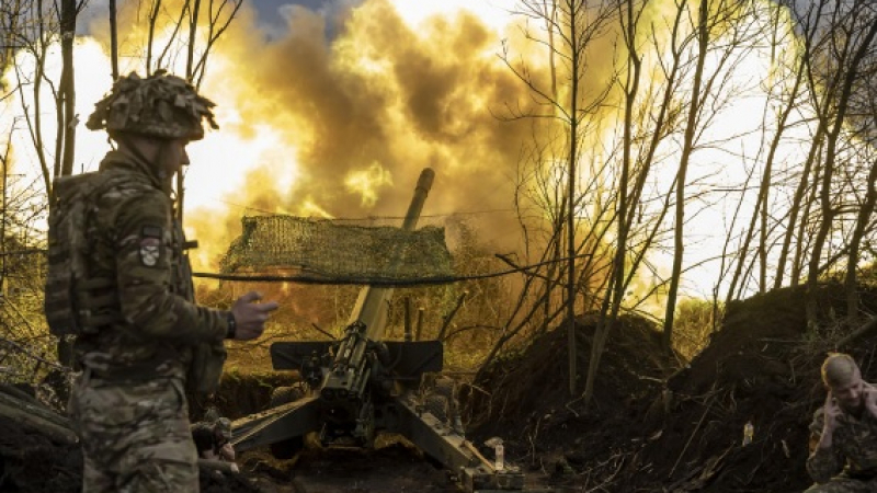 ВИДЕО от войната: Шефката на мед. служба на украински батальон обяви за тежки загуби 