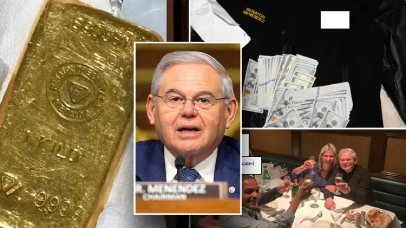 US сенатор, хокал България за корупция, къта златни кюлчета и пачки пари в тузарския си дом СНИМКИ