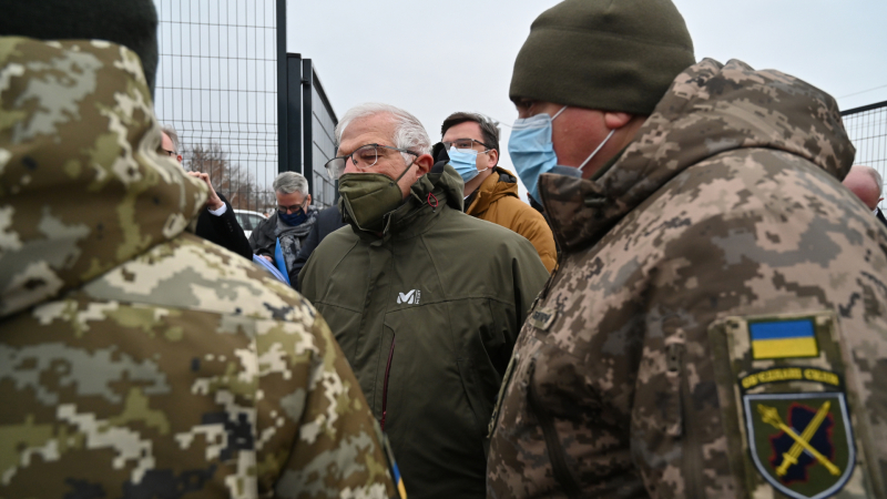 Лидер на ЕС с изненадваща визита в Украйна, ето какво нарече "варварско"