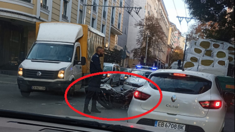 Първи подробности от ада в София, в центъра на кошмара - полицай СНИМКИ