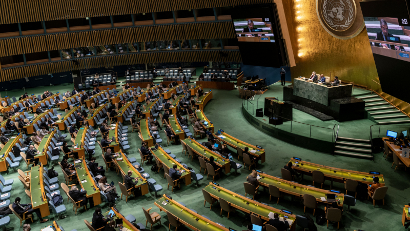 Общото събрание на ООН удари тежко Русия