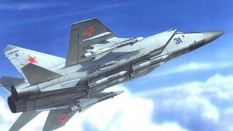 Путин изпрати МиГ-31 с ракети "Кинжал" да патрулират над Черно море