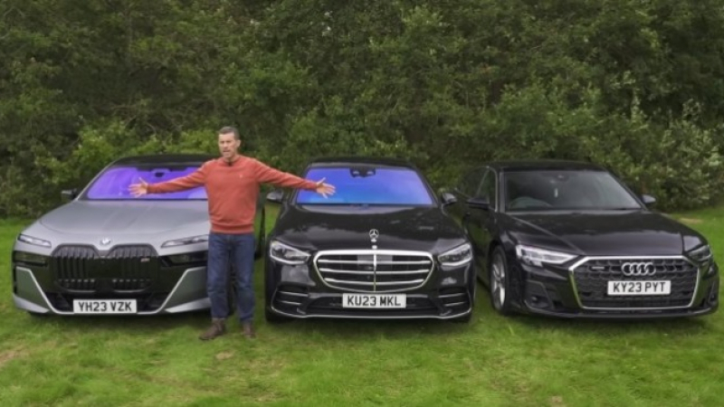 Експерти сравниха луксозни седани BMW, Audi и Mercedes, ето какви са разликите ВИДЕО