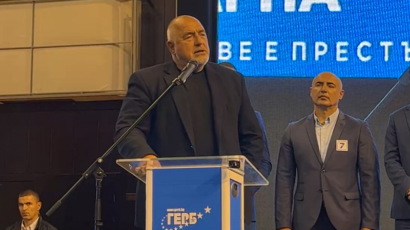 Борисов обеща 3 неща, ако ГЕРБ се върне на власт, каза и за сглобката