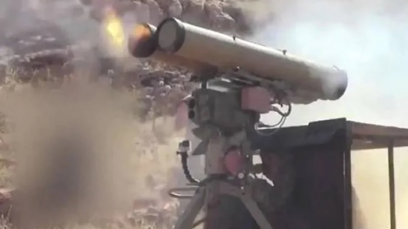Хизбула използва сдвоен ПТРК Tharallah срещу танковете Merkava