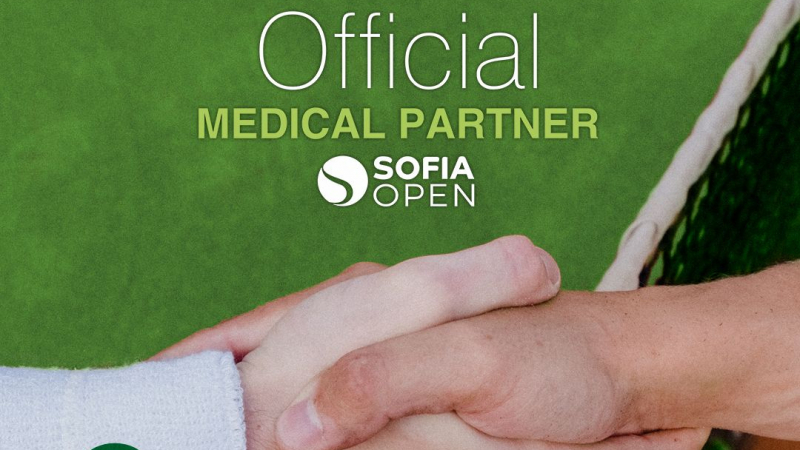 Топ специалист от "Софиямед" е главен лекар на SOFIA OPEN 