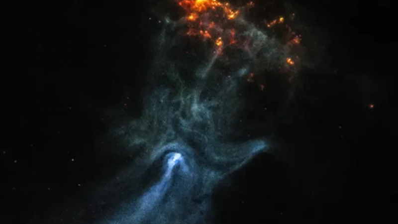 Божията ръка: НАСА разкрива тайните на загадъчната мъглявина 