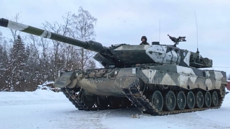 Финландски танкове са забелязани близо до границата с Ленинградска област