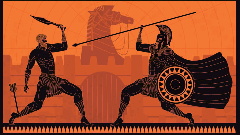 Урок по митология: Защо Ахил убива толкова жестоко Хектор?