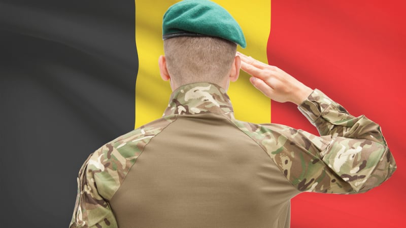 При война белгийската армия ще атакува и брани с камъни