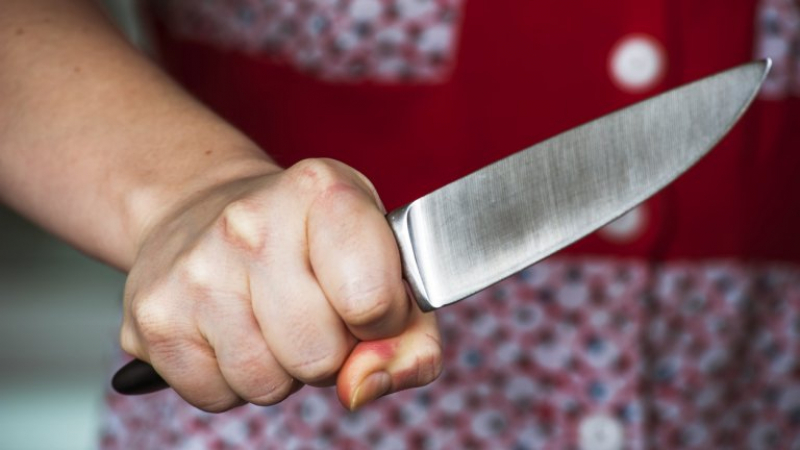 12-г. ученичка налетя със 17-сантиметров нож на учител в час, а той... СНИМКА
