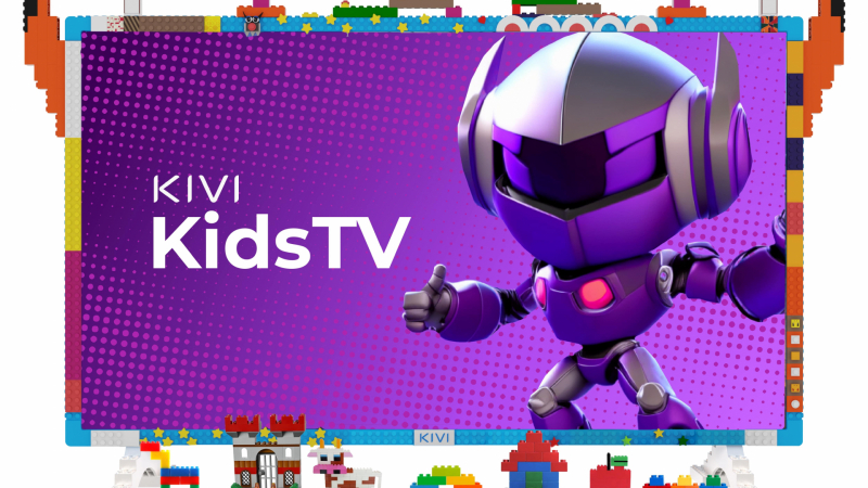Премиера на българския пазар: KIVI пусна смарт телевизор специално за детски стаи