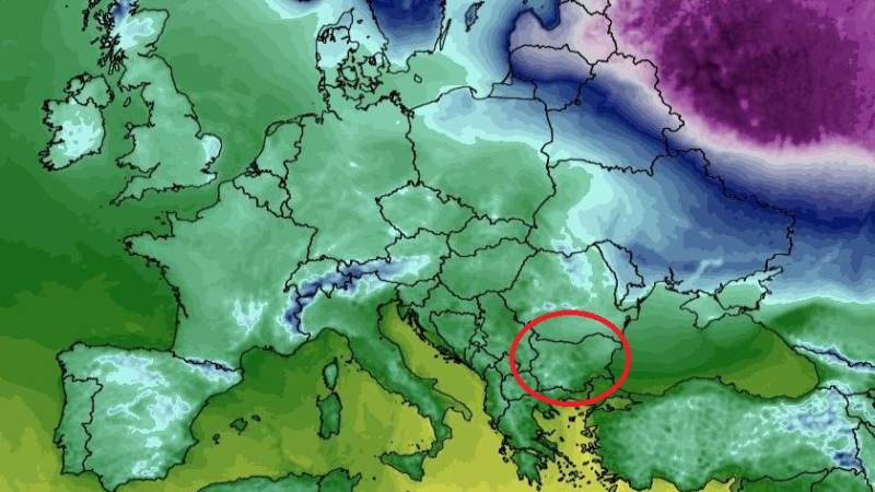 "Звярът от Изтока" се завръща с яко студ и сняг! Удря в началото на януари КАРТА