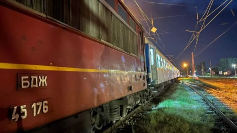 Извънредна ситуация с влак край Благоевград