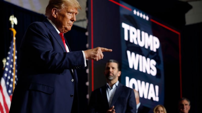 Победа с нокаут - как на Запад виждат триумфа на Тръмп в Айова