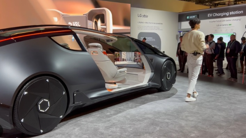 LG представи собствен автомобил, има уникален интериор ВИДЕО