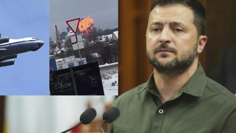 Зеленски с реакция след сваления Ил-76: Настоя трагедията край Белгород да се...