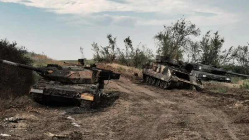 Foreign Affairs: Една трета от предадените на Украйна танкове Leopard 2 са извън строя