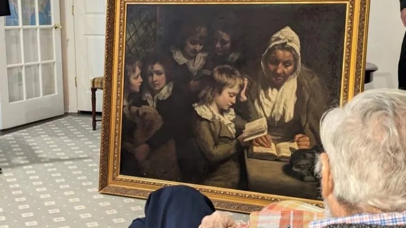Откраднаха картина на известен художник, след 54 години се случи нещо неочаквано СНИМКИ