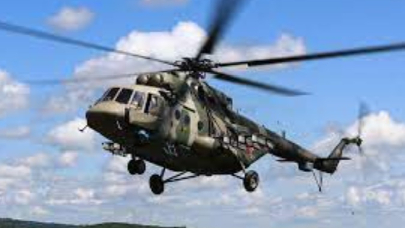 Инцидент: Руски хеликоптер се разби в езеро ВИДЕО